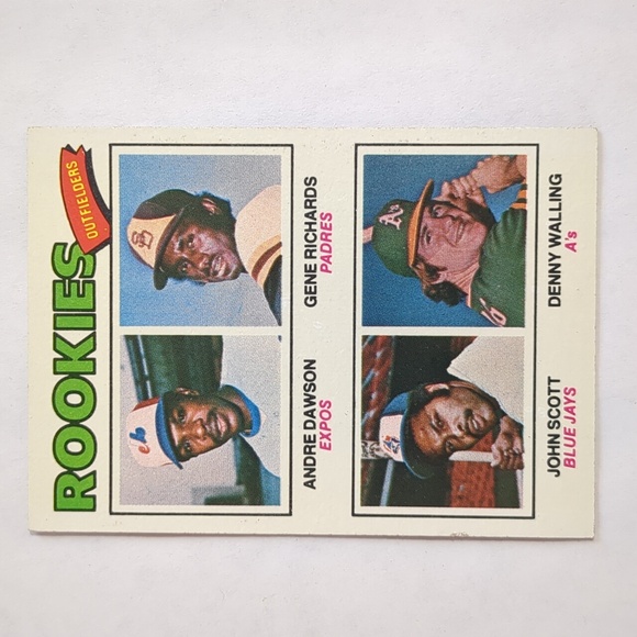 Andre Dawson 1977 Topps # 473 rookie baseball card - Picture 1 of 11